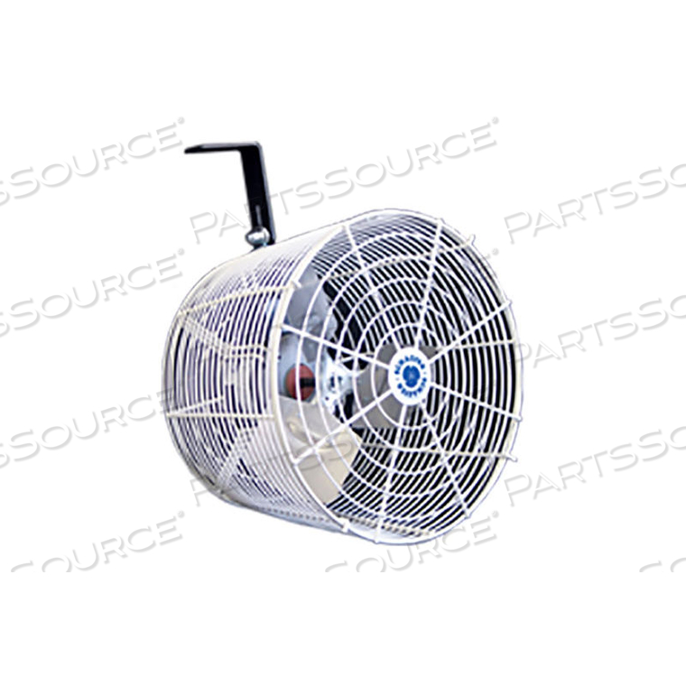 VERSA-KOOL 12" CIRCULATION FAN W/ GALVANIZED GUARD, CORD & MOUNT 1/10 HP, 1470 CFM, 115/230V by JJS Technical Services