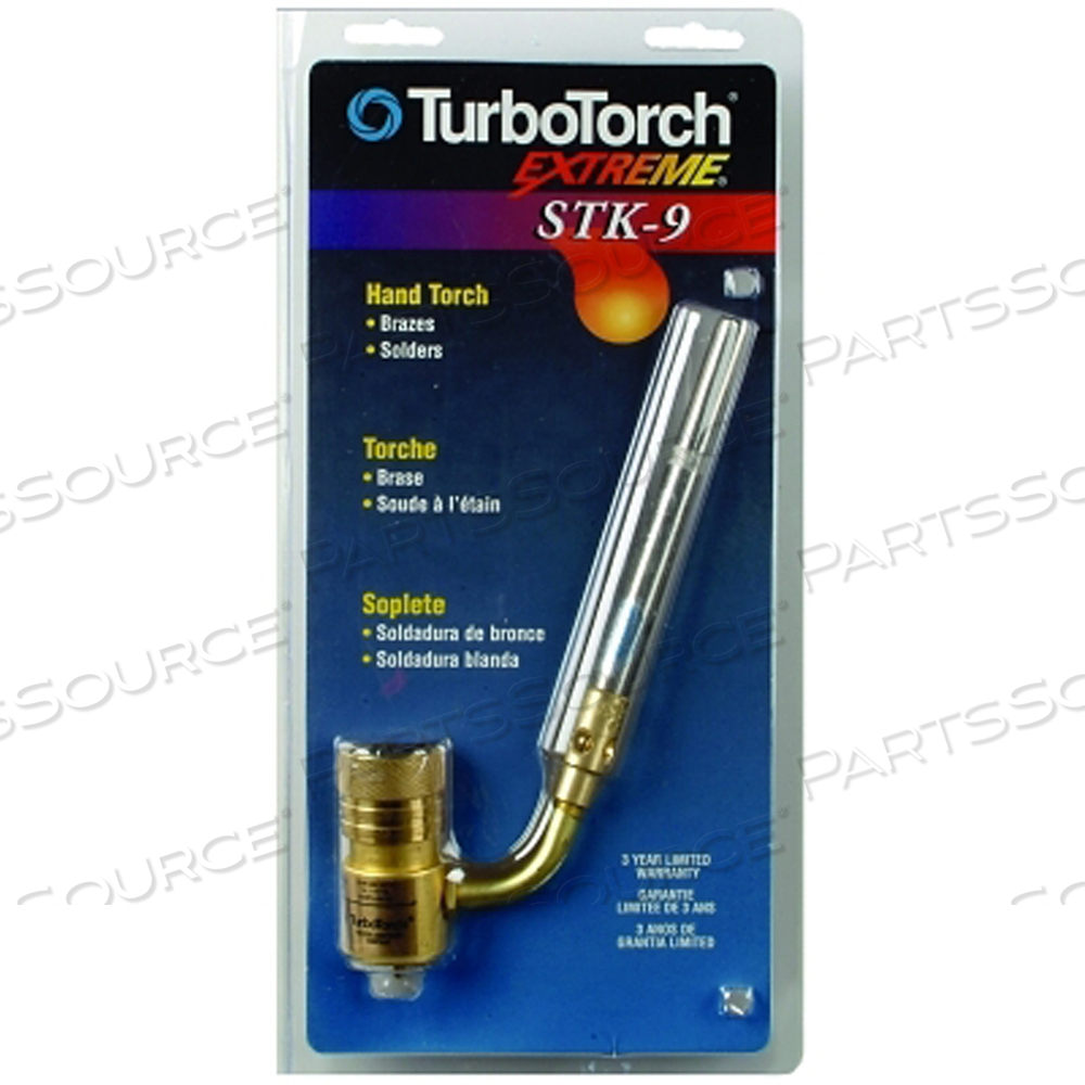 EXTREME SWIRL HAND TORCH KIT, FOR STK-9, 14 IN L by TurboTorch EXTREME SWIRL HAND TORCH KIT, FOR STK-9, 14 IN L by TurboTorch