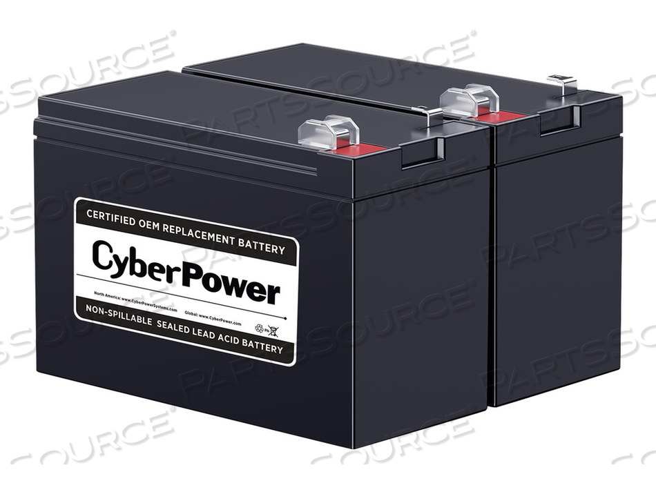 RB1270X2C, UPS BATTERY, 2 X BATTERY, LEAD ACID, 7 AH, FOR AVR SERIES CP1200AVR, CP900AVR 