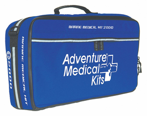 EMERGENCY MEDICAL KIT NYLON BL 14-1/2 H by Adventure Medical Kits