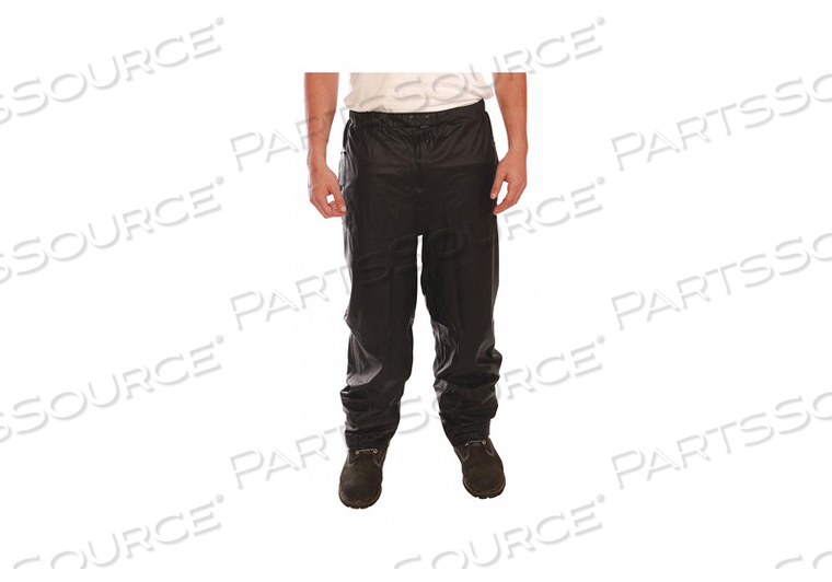 RAIN PANTS UNRATED BLACK S by Tingley Rubber