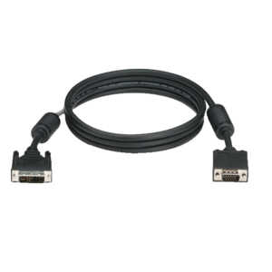 VGA VIDEO CABLE, BLACK, 1 X DVI-A MALE, 1 X 15 PIN HD-15 MALE, 25 FT by Black Box Corporation of Pennsylvania VGA VIDEO CABLE, BLACK, 1 X DVI-A MALE, 1 X 15 PIN HD-15 MALE, 25 FT by Black Box Corporation of Pennsylvania
