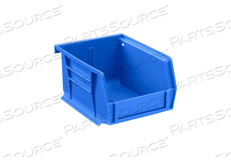 STACKABLE BIN, POLYPROPYLENE, 10 LB, 4 IN X 3 IN X 5-1/2 IN by Uline