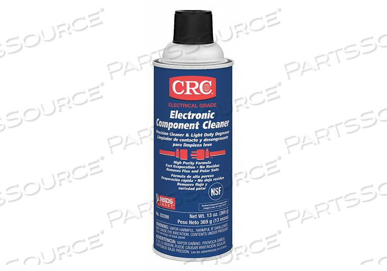 ELECTRONIC COMPONENT CLEANER, 13 WT OZ by CRC Industries ELECTRONIC COMPONENT CLEANER, 13 WT OZ by CRC Industries