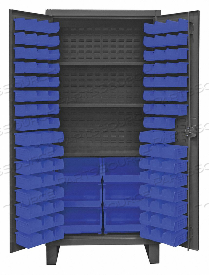 BIN CAB LOUVERED/SHELVING 78 H 36 W 24 D by Durham Manufacturing Company BIN CAB LOUVERED/SHELVING 78 H 36 W 24 D by Durham Manufacturing Company