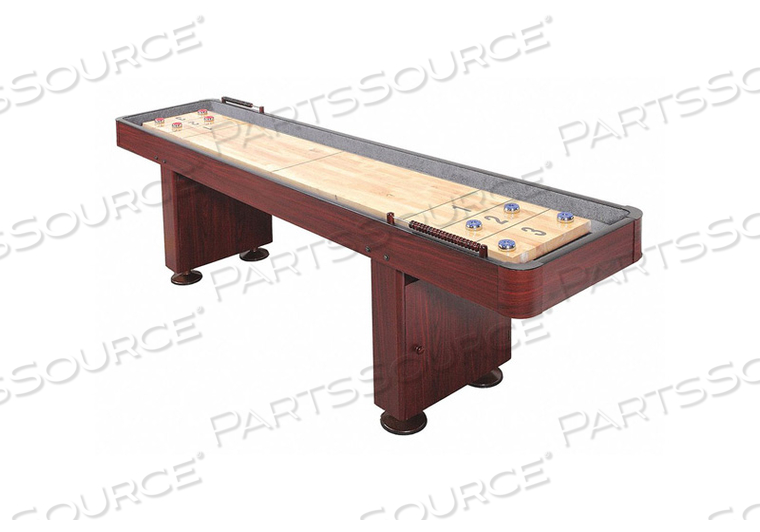SHUFFLEBOARD TABLE DARK CHERRY FINISH by Hathaway SHUFFLEBOARD TABLE DARK CHERRY FINISH by Hathaway