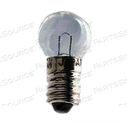 BULB, 6.38 W, 5.8 V, 1.10 A, SCREW, G6, 50 