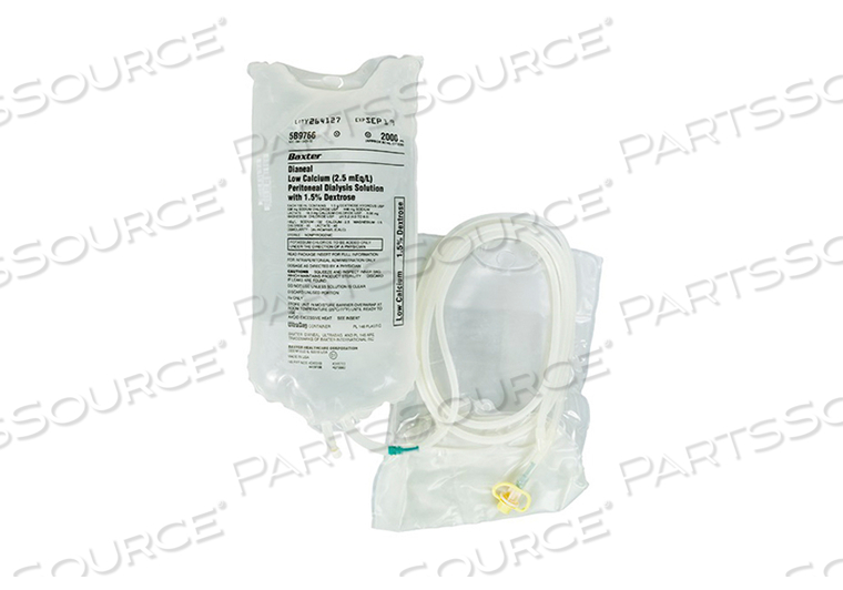 DIANEAL LOW CALCIUM PD SOLUTION, 2000 ML, ULTRABAG, DEXTROSE 1.5% 