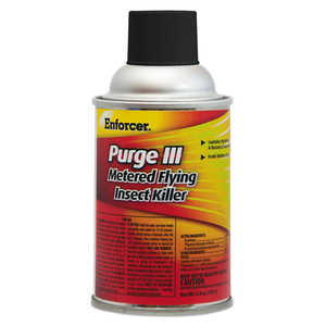 PURGE III METERED FLYING INSECT KILLER, 6.4 OZ AEROSOL SPRAY, FRESH SCENT, 12/CARTON by Enforcer