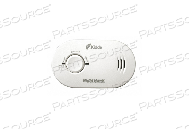 CARBON MONOXIDE ALARM ELECTROCHEMICAL AA by Kidde