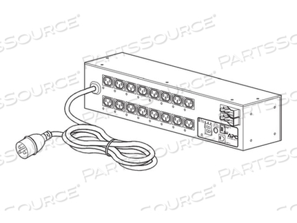 RACK PDU, SWITCHED, 2U, 32A, 230V, (16)C13 by APC / American Power Conversion