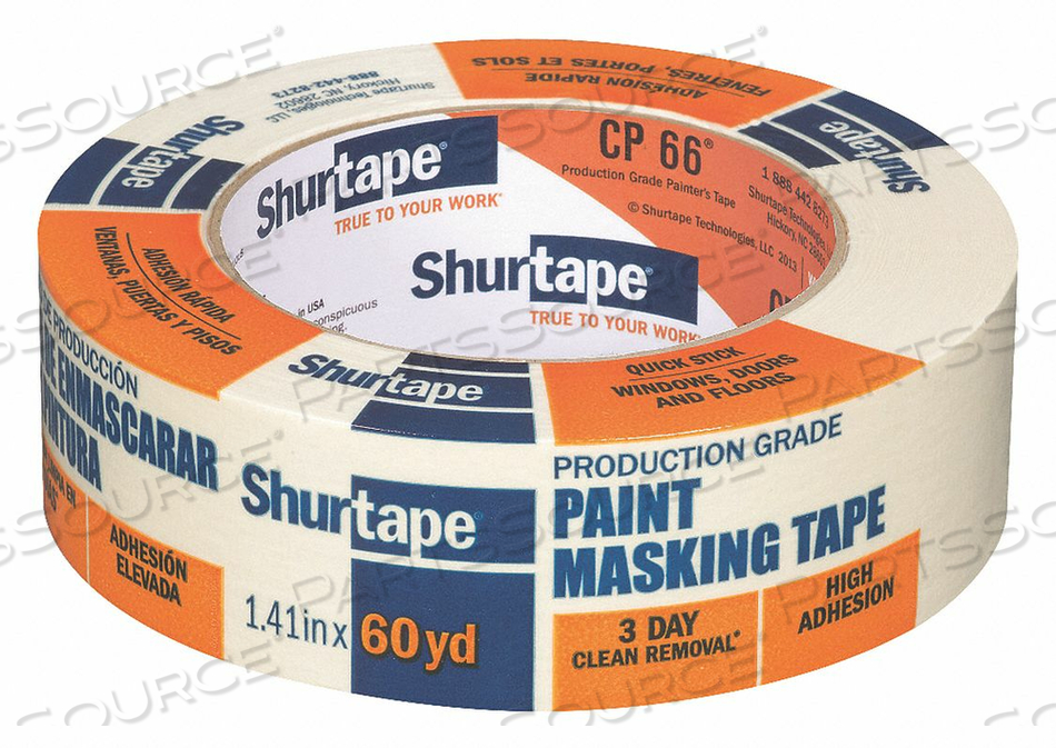 MASKING TAPE PAPER TAN 36MM by Shurtape