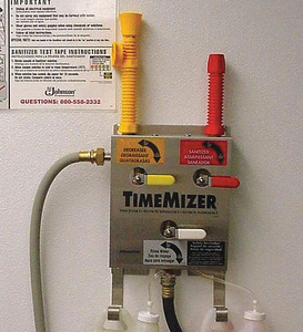 CHEMICAL DISPENSER J-FILL WALL MOUNT by Diversey