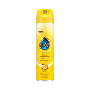 FURNITURE POLISH, LEMON, 9.7 OZ AEROSOL SPRAY, 6/CARTON by Pledge