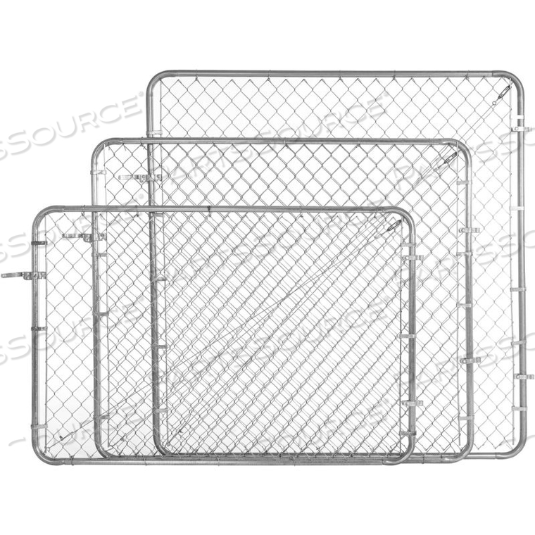 ADJUST-A-GATE CL013629 ADJUSTABLE WALKGATE KIT 72"W X 72"H, WHITE by Jewett Cameron Companies