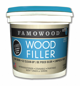 WOOD FILLER 1 GAL. WALNUT PAIL by Famowood