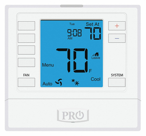 LOW VOLTAGE THERMOSTAT UNIV 3H/2C HUM by PRO1 IAQ