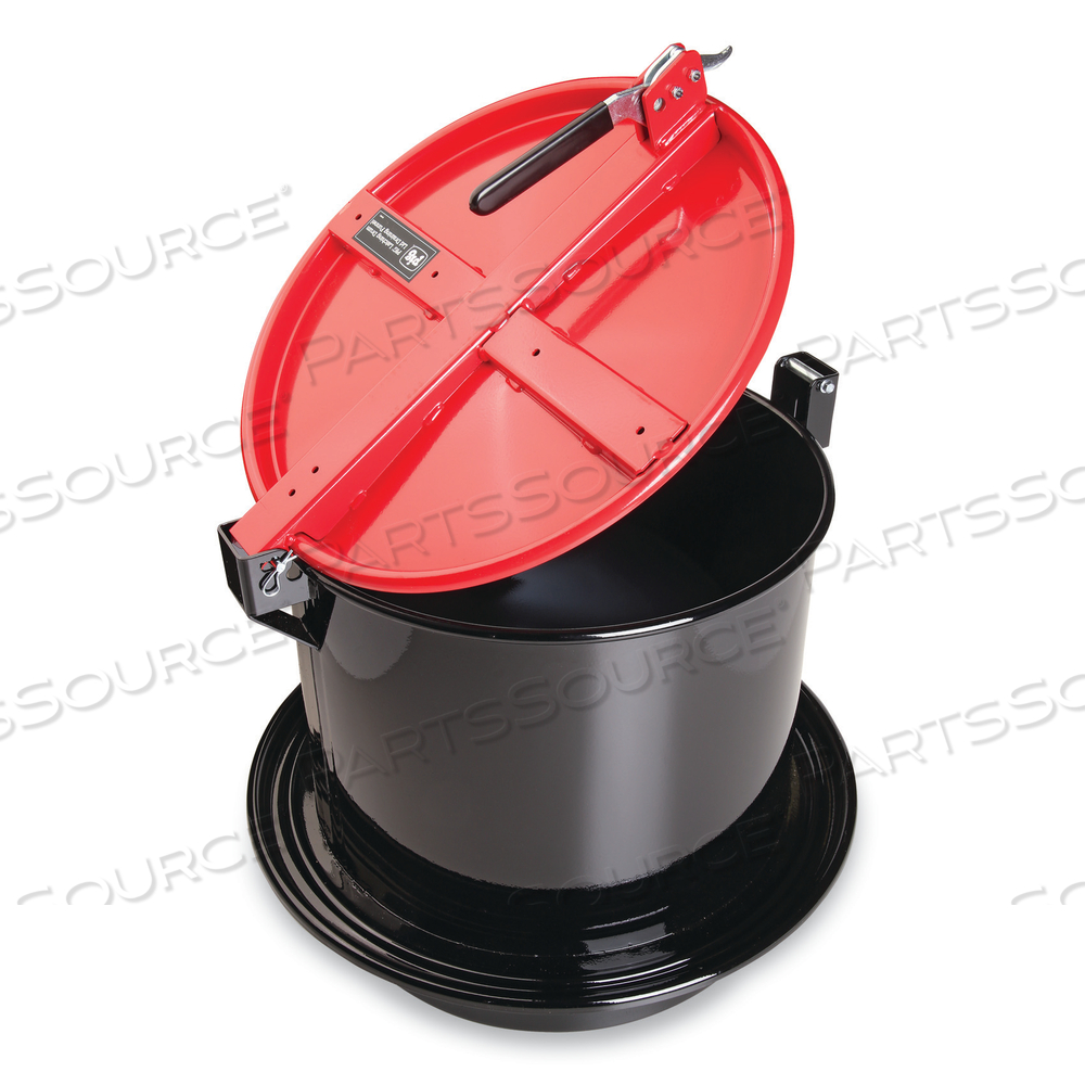 PIG LATCHING DRUM LID FOR DRAINING by New Pig Corporation PIG LATCHING DRUM LID FOR DRAINING by New Pig Corporation