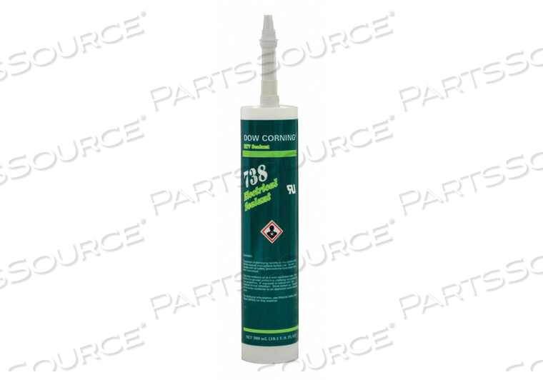 SEALANT SILICONE BASE WHITE CARTRIDGE by Dow Corning