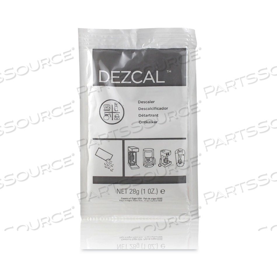 COFFEE AND ESPRESSO MACHINE DESCALING POWDER, 1 OZ PACKETS by Urnex Brands, Inc COFFEE AND ESPRESSO MACHINE DESCALING POWDER, 1 OZ PACKETS by Urnex Brands, Inc