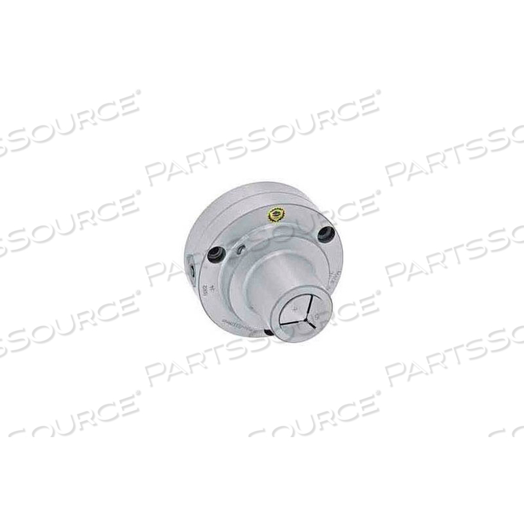 5C COLLET CHUCK - 5" - STEEL BODY - PLAIN BACK - BISON by Bison