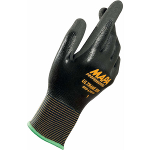 ULTRANE 526 GRIP & PROOF NITRILE FULLY COATED GLOVES, LT WEIGHT, 1 PAIR, SIZE 8 by MAPA Professional