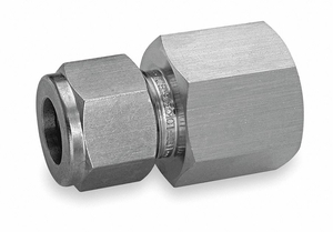 CONNECTOR 316 SS LET-LOKXF 6MMX1/2IN by Ham-Let
