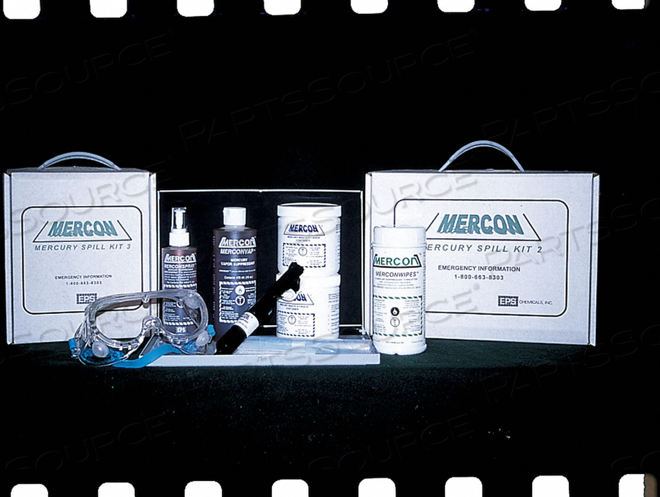 MERCURY SPILL KIT by Mercon MERCURY SPILL KIT by Mercon