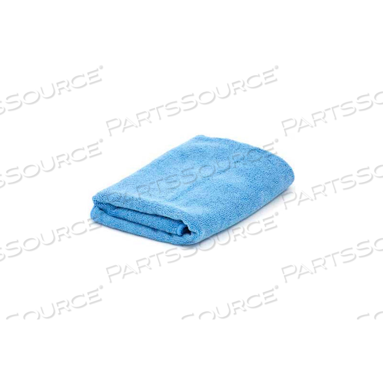 MICROWORKS MICROFIBER BATH TOWEL 24" X 40" BLUE by Hospeco