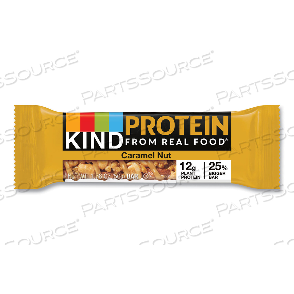 PROTEIN BARS, TOASTED CARAMEL NUT, 1.76 OZ, 12/PACK 