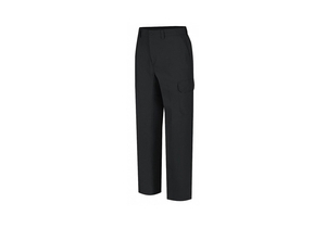 WORK PANTS BLACK COTTON/POLYESTER by Wrangler