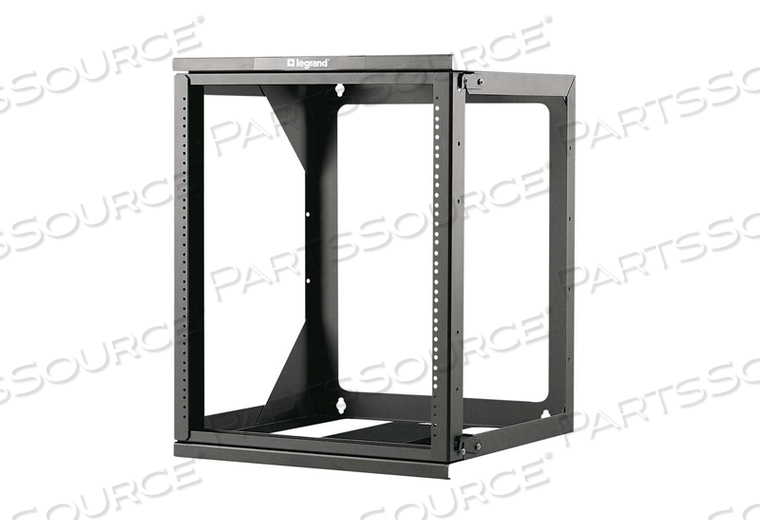 12U WALL MOUNT RACK-18IN DEEP 