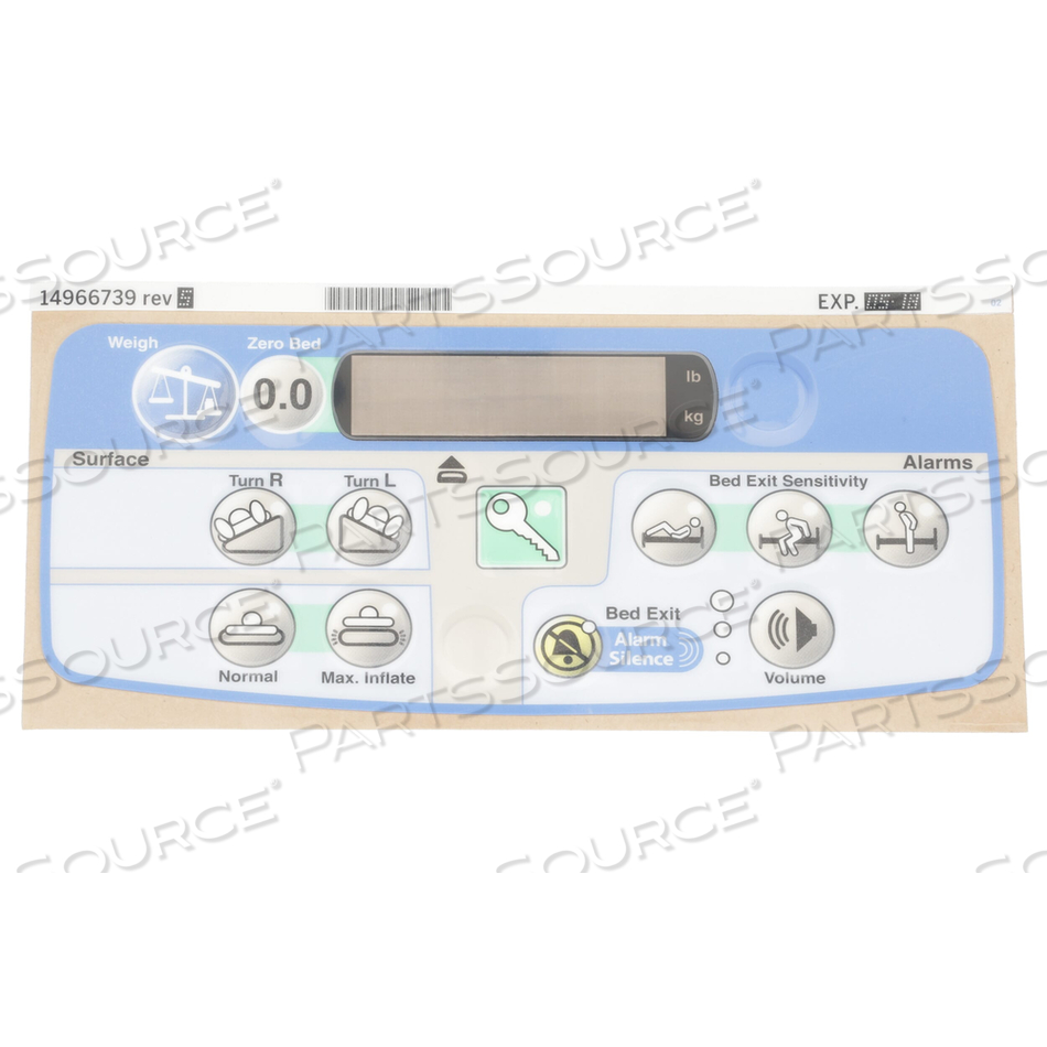 POD LABEL, AIR, PPM, SCALE by Hillrom