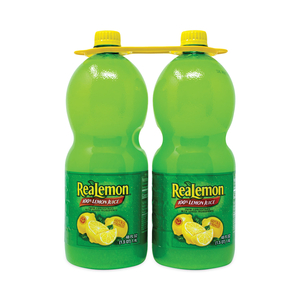 100% LEMON JUICE FROM CONCENTRATE, 48 OZ BOTTLE, 2/PACK by ReaLemon