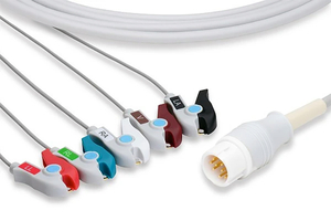 5 LEAD GRABBER AAMI ECG CABLE by Philips Healthcare