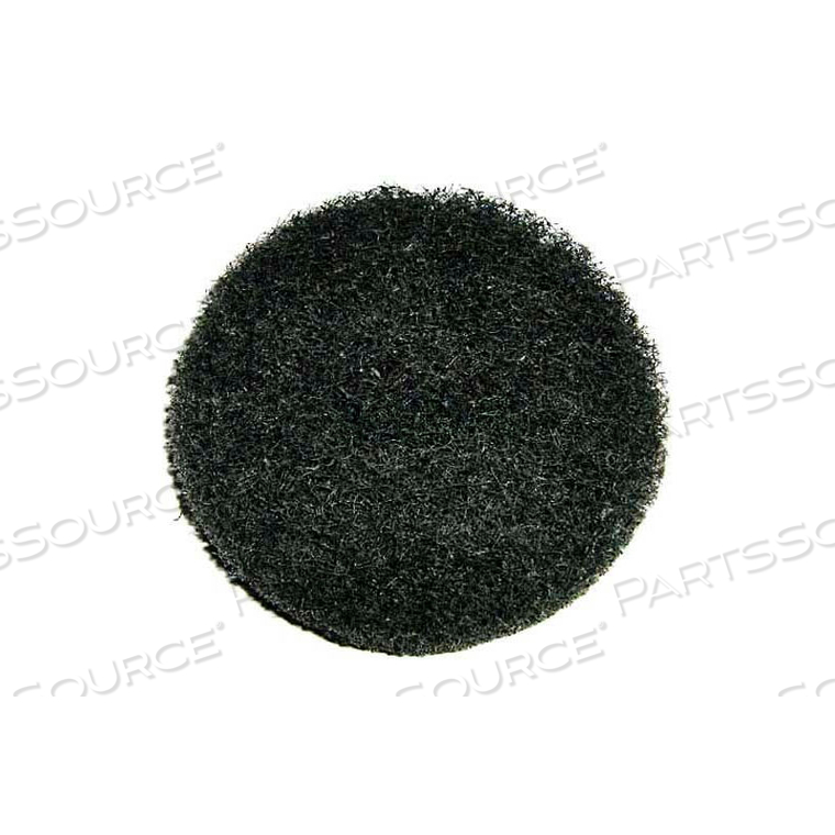 3" THICK SCRUBBING PAD, BLACK 