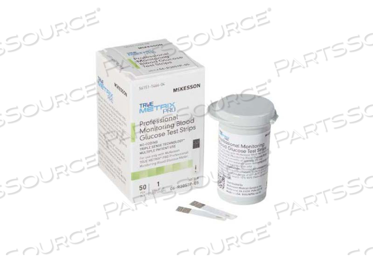 TRUE METRIX® PRO BLOOD GLUCOSE TEST STRIPS (50 PER BOX) by McKesson