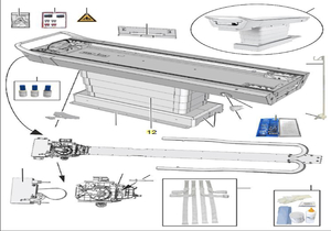 TABLE COLUMN COMPLETE FIX COVER by Siemens Medical Solutions