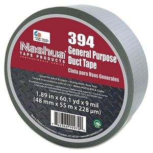 MULTI-PURPOSE DUCT TAPES, SILVER, 2 IN X 60 YD X 8.5 MIL by Nashua