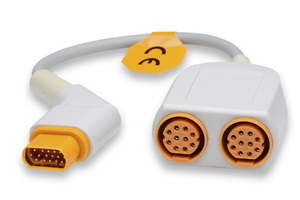 RECTANGULAR IBP ADAPTER CABLE - 1 FT by Draeger Inc.