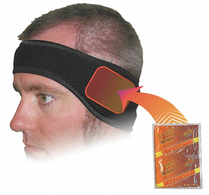 HEADBAND BLACK UNIVERSAL by Heat Factory