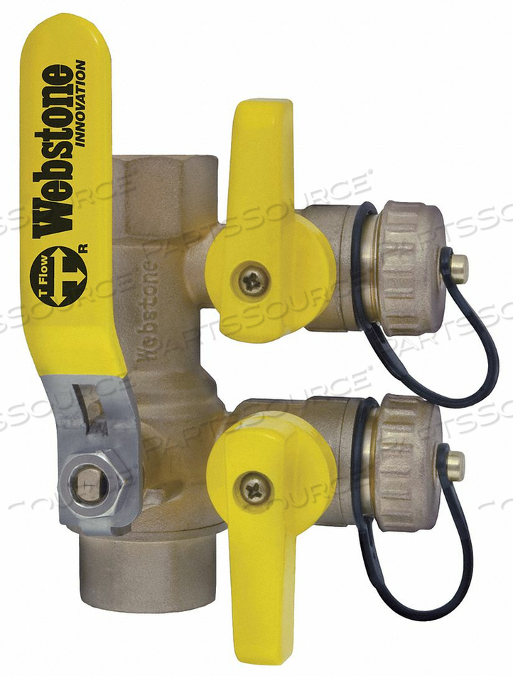 PURGE AND FILL VALVE 3/4 IN. BRASS by Webstone