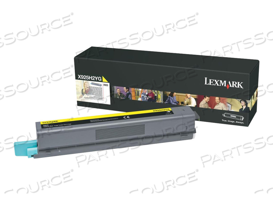 TONER CARTRIDGE YELLOW by Lexmark