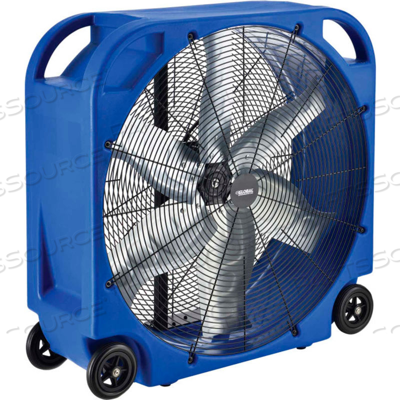 36" BLOWER FAN, ROTOMOLD PLASTIC, DIRECT DRIVE, 11200 CFM, 3/4 HP by Approved Vendor 36" BLOWER FAN, ROTOMOLD PLASTIC, DIRECT DRIVE, 11200 CFM, 3/4 HP by Approved Vendor