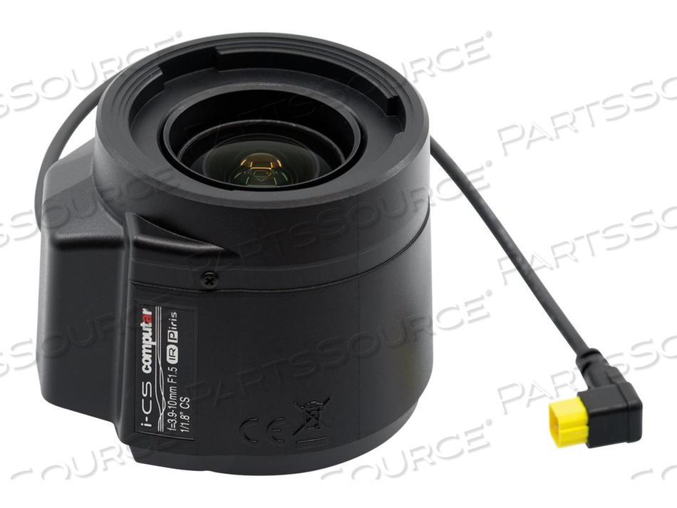AXIS, CCTV LENS, VARI-FOCAL, AUTO IRIS, 1/1.8", I-CS-MOUNT, 3.9 MM, 10 MM, F/1.5, FOR AXIS P1378, P1378-LE, Q1615, Q1615-LE, Q1645, Q1645-LE by Axis Communications Inc