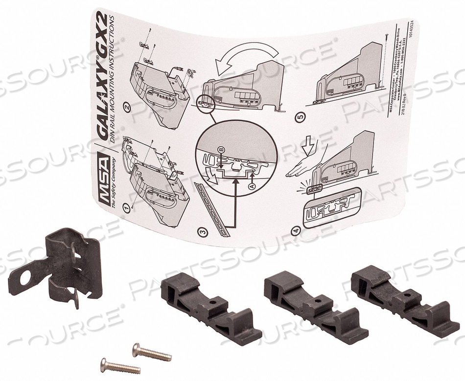 CLIP 1 LX 2 WX 3 H IN. by MSA Safety Sales, LLC