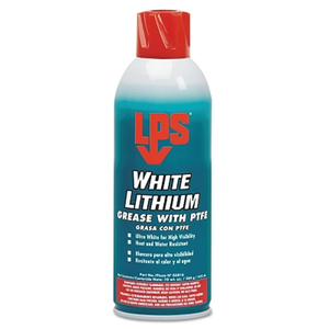 WHITE LITHIUM GREASE W/PTFE 16 OZ. by LPS