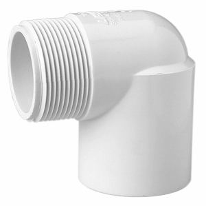 90° STREET ELBOW, 1/2 IN X 1/2 IN FITTING PIPE SIZE, SCHEDULE 40, FEMALE NPT X MALE NPT, 600 PSI by Lasco