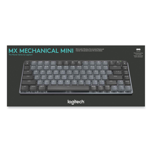 LOGITECH MX MECHANICAL MINI WIRELESS ILLUMINATED KEYBOARD, KEYBOARD INPUT DEVICE by Logitech LOGITECH MX MECHANICAL MINI WIRELESS ILLUMINATED KEYBOARD, KEYBOARD INPUT DEVICE by Logitech