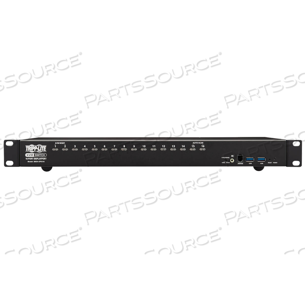 16PT DP KVM SWITCH, 4K60HZ, 1U by Tripp Lite